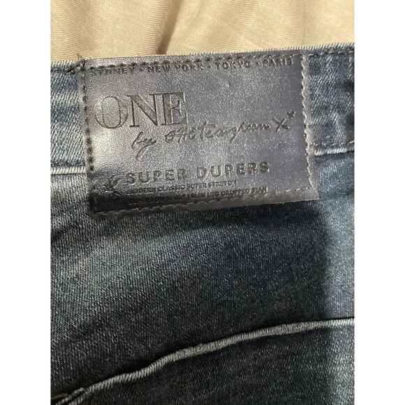 One Teaspoon Super Dupers Distressed Low Rise Skinny Jeans - Picture 8 of 8